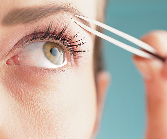 You’ve got to focus or could end up with very asymmetrical brows. (Image: Getty Images)
