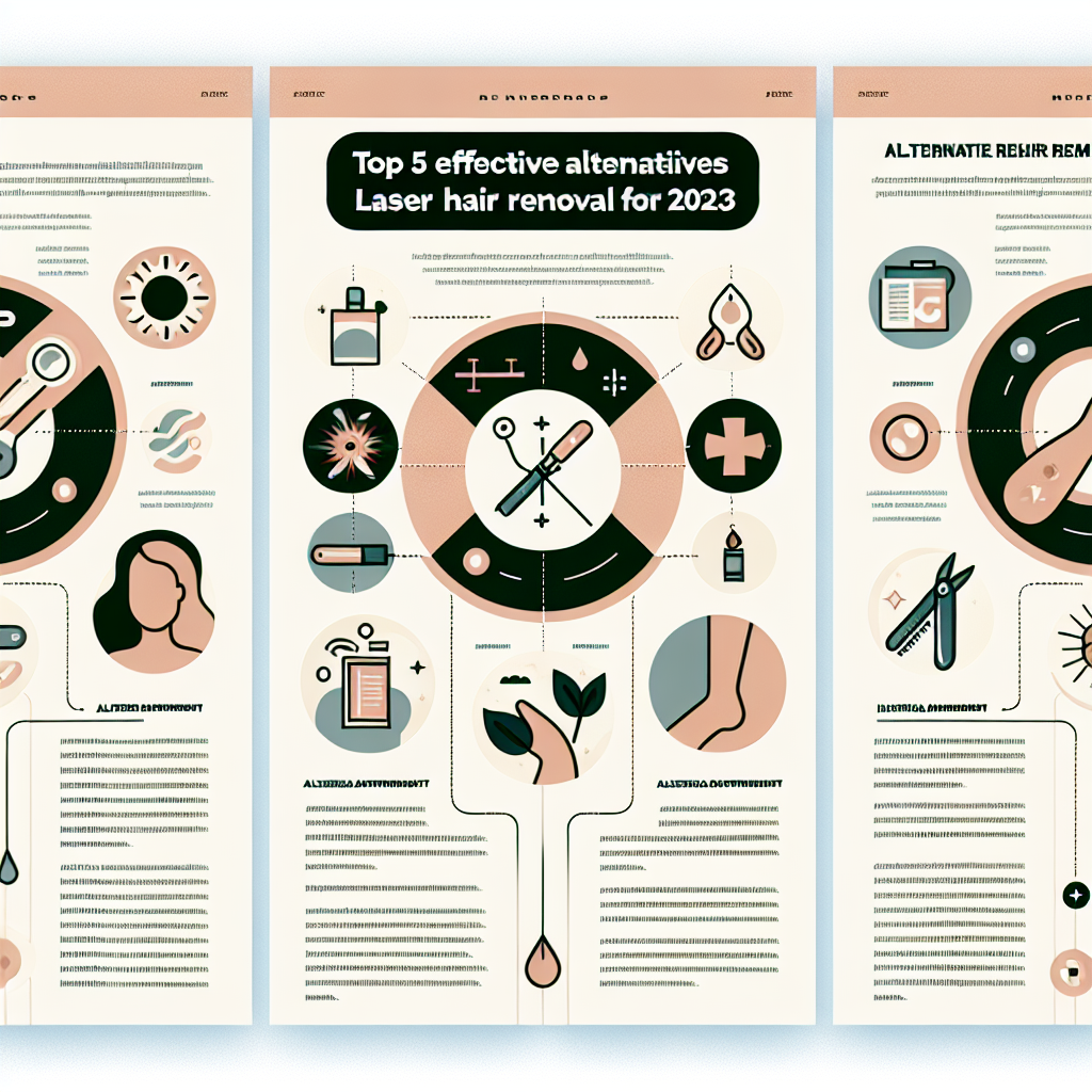 "Top 5 Effective Alternatives to Laser Hair Removal for 2023: A Comprehensive Guide"