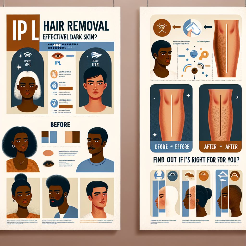 "Is IPL Hair Removal Effective for Dark Skin? Find Out If It's Right for You"
