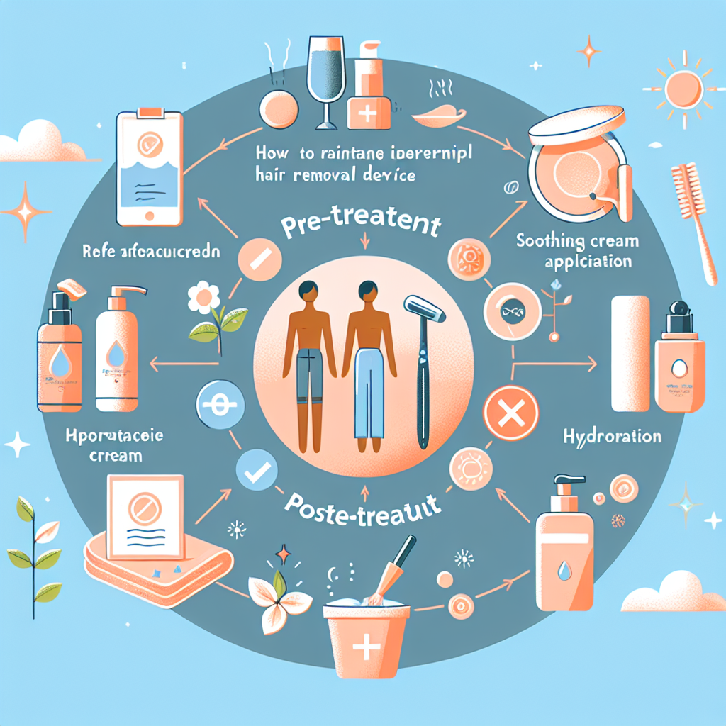 "Essential IPL Hair Removal Advice: Pre and Post-Treatment Care for Optimal Results"