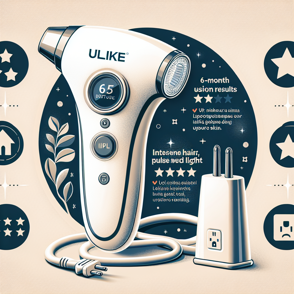 Review of Ulike IPL Hair Removal Device: 6-Month Results Update (SEO-Friendly for US & European Audiences)