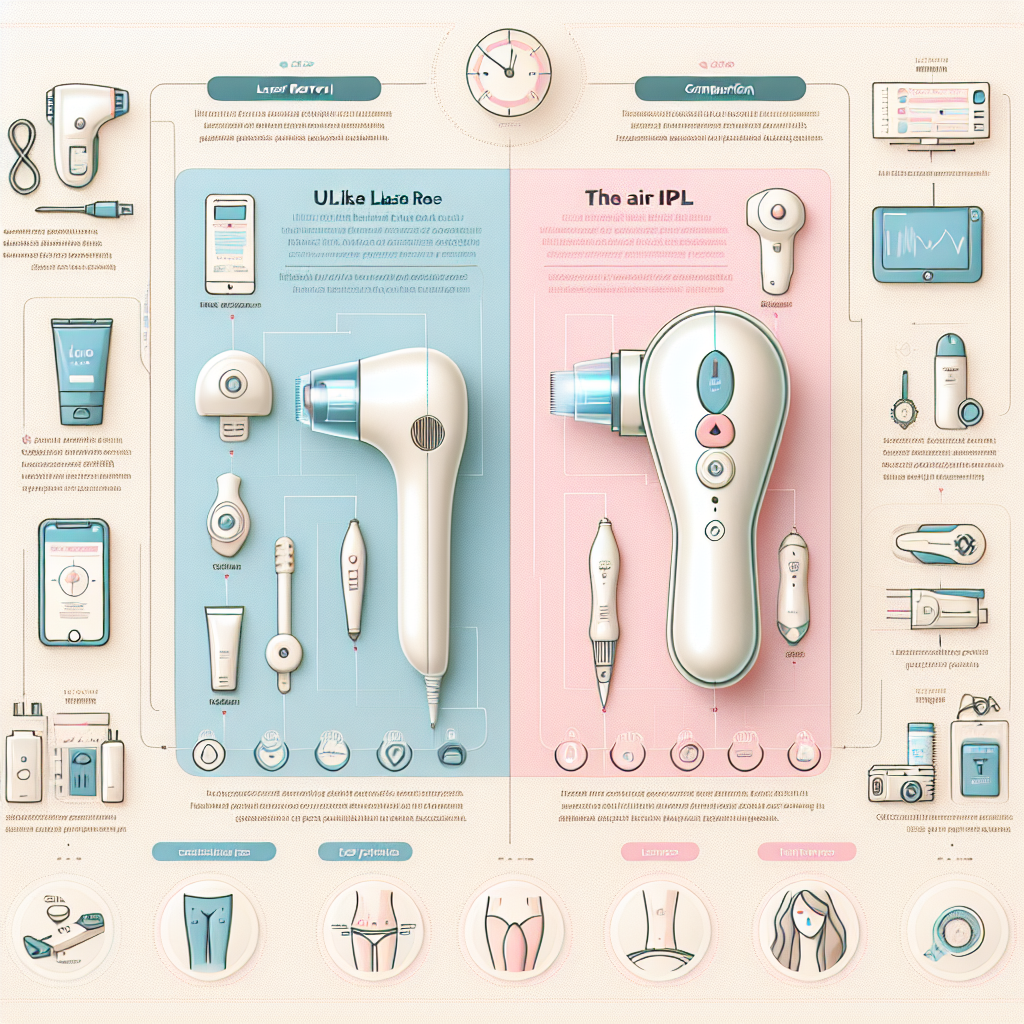 "Ulike Rose versus Air+ IPL Device: The Ultimate Buying Guide"