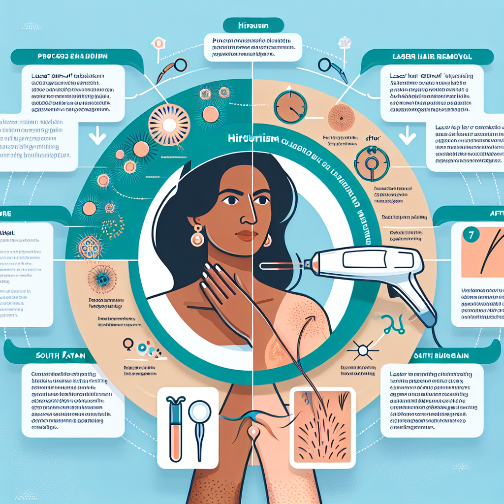 Does laser hair removal cure hirsutism?