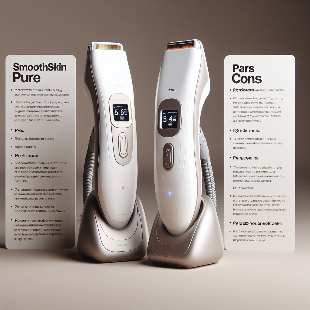 "SmoothSkin Pure vs Bare+: Comparing the Best IPL Devices for Effective Hair Removal"