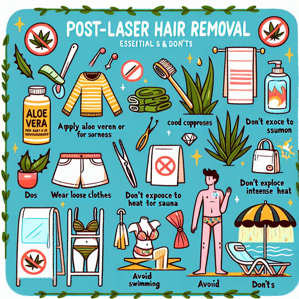 "Post-Laser Hair Removal Guide: Essential Do's and Don'ts"